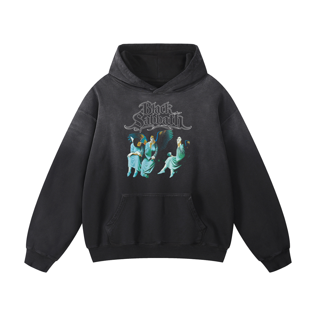 Black Sabbath Sunfade Oversized Hoodie