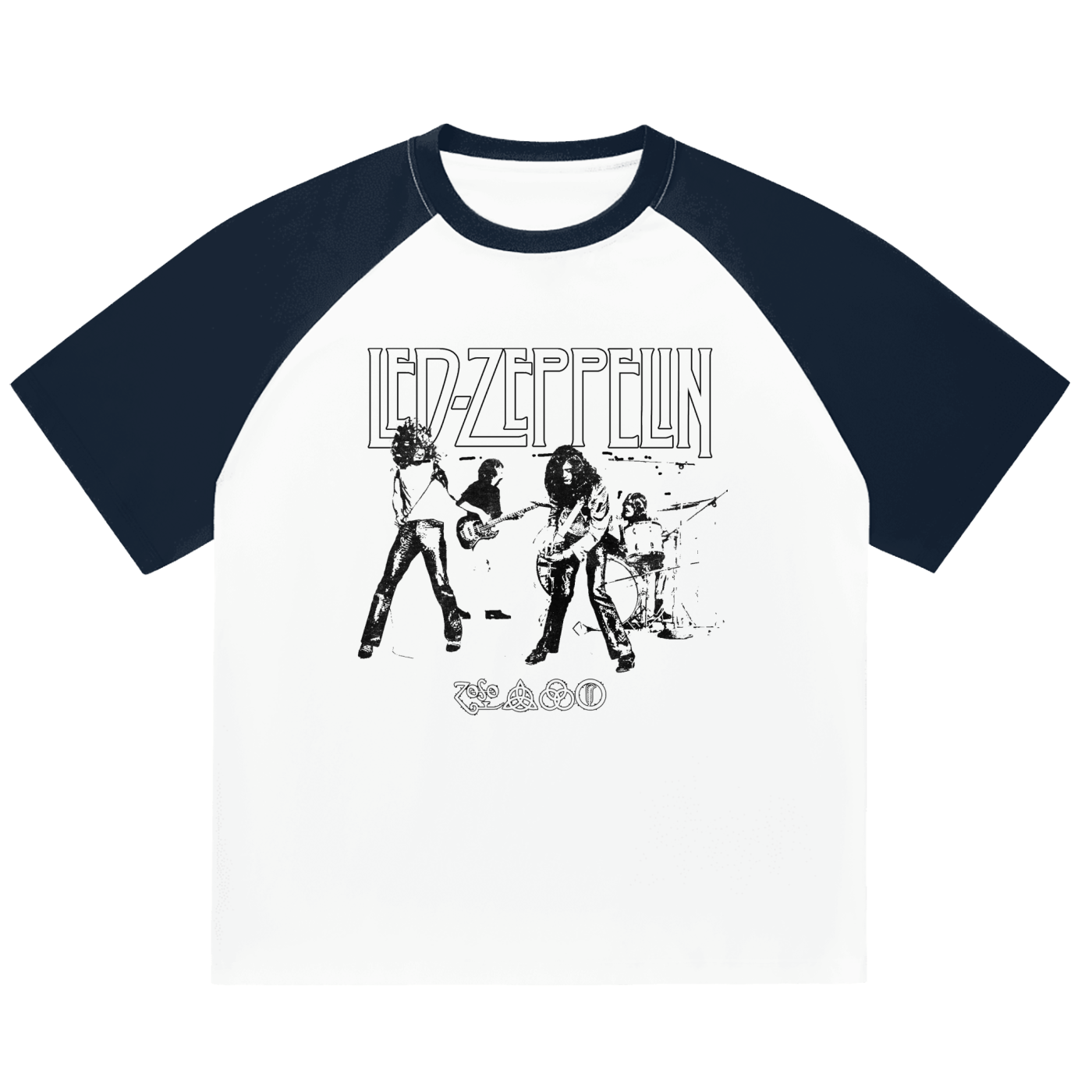 Color-Blocked Led Zeppelin